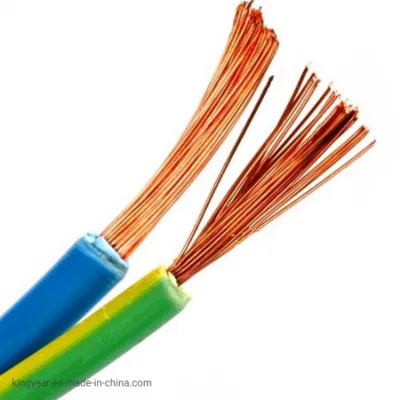 Silicone in rame a conduttore singolo caldo da 1,5mm 2,5 mm 4 mm 6 mm 10 mm Cavo elettrico del cablaggio della casa in gomma