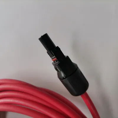 Connettore maschio per terminale batteria da pannello fotovoltaico da 4 mm2 6 mm2 3 m. Cavo di prolunga CC per energia da pannello solare a femmina