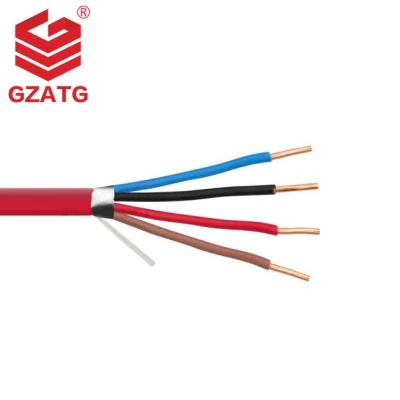Cavo di allarme 1.5mm cavo ignifugo 2 nuclei a bassa emissione di fumo zero Cavi alogeni