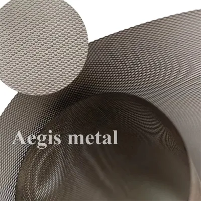 4*8mm Nickel Expanded Mesh foglio/L Expanded pure Nickel Mesh