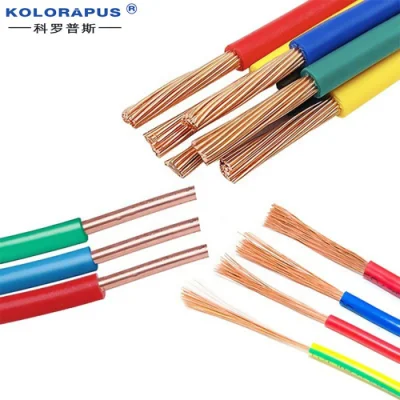 Cavo elettrico flessibile per cablaggio generale da 1,5 mm 2,5 mm 4 mm 6 mm 10 mm