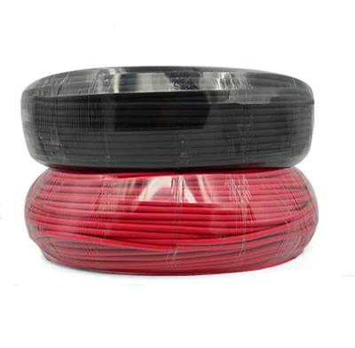 Prezzo di fabbrica cavo pannello solare 6mm2 2.5mm connettore solare 4mm Cavo fotovoltaico solare per pannello solare