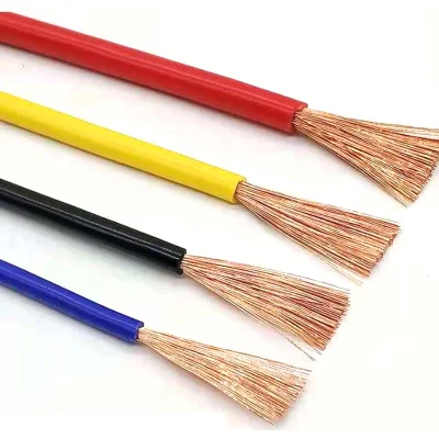 Filo di collegamento UL 3385 105° C 300 V filo elettrico Filo ignifugo per alte temperature da 2 mm XLPE a conduttore singolo