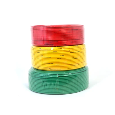 Cavo senza alogeni a bassa emissione di fumo 1,5 mm, 2,5 mm, 4 mm, 6 mm, 10 mm, singolo Cavo elettrico in rame con guaina in PVC Wdzn-Byj