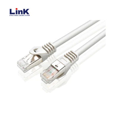 Cavo LAN in rame puro CAT6 Cat 5 RJ45 in metallo Connettore cavo patch di rete UTP