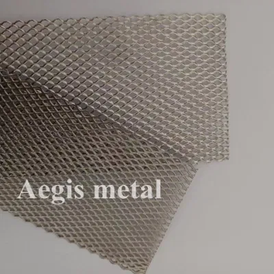 4*8mm Nickel Expanded Mesh foglio/L Expanded pure Nickel Mesh