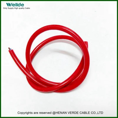 Cavo flessibile per alte temperature 0,5 mm 0,75 mm 2,5mm 14AWG 500 V 50 kv Cavo in gomma siliconica schermato intrecciato in rame stagnato