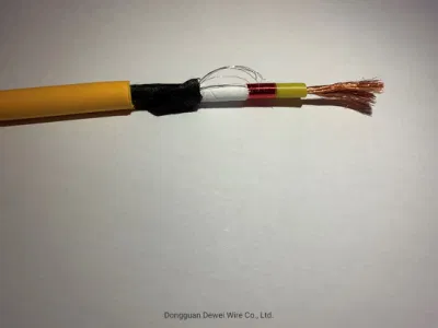 Cavo sensore isolato in silicone con conduttore in rame nudo con Dw32 da 20 AWG