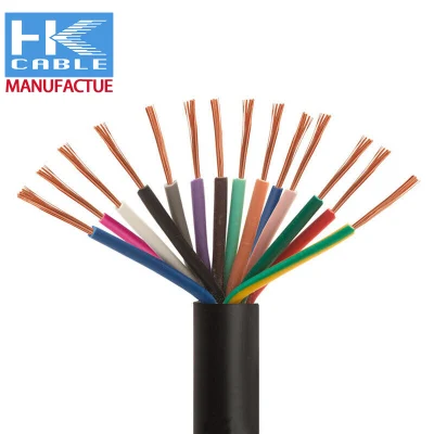 Cavo elettrico H05VV-F/H05vvh2-F 3 conduttori rame flessibile da 1.5 mm Cavo RVV H05VV-F a 3 conduttori