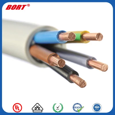  Cavo elettrico filo metallico fabbricato in Cina UL2586 isolato in PVC 2/3/4/ 5 Cavo elettrico multipolare in rame flessibile da 1.5/2.5/4 m2 Prezzo