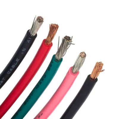 Buona qualità UL1028 600 V 12 AWG 16 AWG 22 AWG Cavo elettrico conduttore in rame isolante PVC cavo elettrico interno