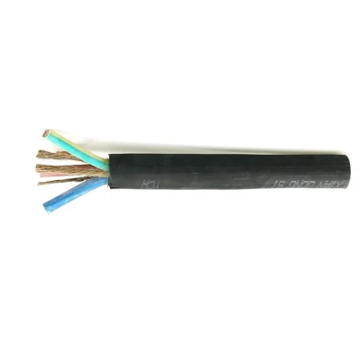 Misure OEM PVC XLPE filo di rame Prezzi 300/500V 10mm 2.5mm Cavo di cotone 3X4mm2 2c 3c 4c 5c alimentazione elettrica Cavo