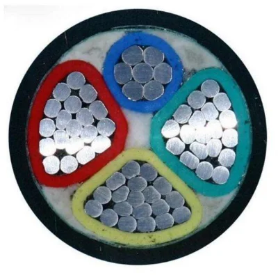 Cavo elettrico di alimentazione/cavo di controllo isolato PVC/XLPE 0.6 / 1 kv