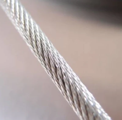 7*7 2,8mm 7*7 filo di acciaio conduttore in acciaio per cavi SC Electric Piedini cavi galvanizzati