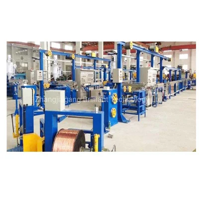 Linea di produzione per estrusione cavi di alimentazione/ estrusore filo elettrico/ filo di alimentazione Macchina per la produzione di cavi