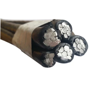 Conduttore in alluminio antenna in fascio duplex 500 MCM mm 500 mm2 Cavo ABC Aluminio XLPE