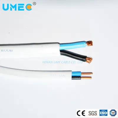  Collegamenti cavo 300/300V 2 conduttori 2X2,5/4/6mm2 Rvvb H03VVH2-F piatto PVC flessibile Cavo elettrico in rame