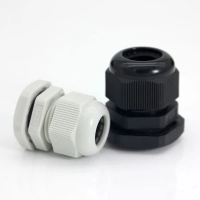 Pressacavi impermeabili in nylon di misura metrica PA66 plastica pg/M elettrica Accessori per cavi