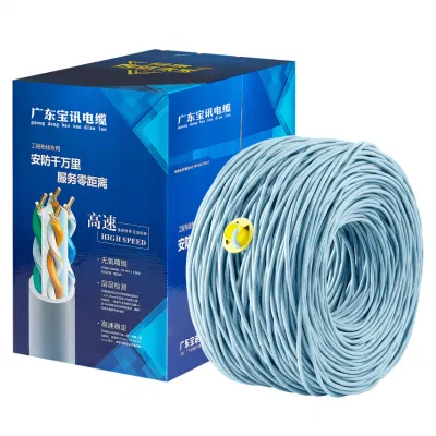 Produzione di cavi elettrici CAT6A UTP e FTP chiese con Certificato CE e CCC