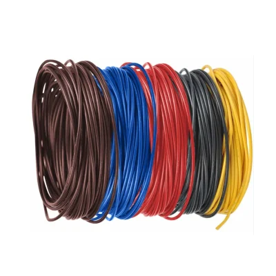 Commercio all&prime;ingrosso isolamento FEP/PTFE/PFA/ETFE ad alta temperatura 10 12 14 16 18 Rame a filo singolo da 20 22 24 26 28 30 AWG Cavo elettrico UL1901