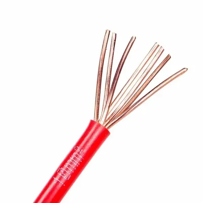 Cavo elettrico a trefoli in rame con approvazione UL BVR mm PVC Cavi elettrici flessibili con nucleo multicentrico a doppia guaina isolata