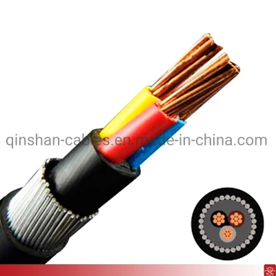 Conduttore in rame isolato in acciaio XLPE da 10 mm 16 mm 25 mm a 4 conduttori Filo elettrico cavo armato al Kenya