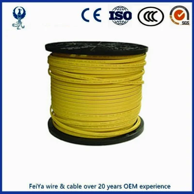 Indicatore elettrico 600volt 14/2 12/3 12/2 con massa giallo 63 Cavo in rame Nm-B da 1000 PIEDI non metallico con guaina