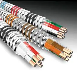 Filo metallico rivestito in metallo per l&prime;alimentazione elettrica dell&prime;edificio a bassa tensione Cavo Mc in acciaio 16/2 14/2 12/2 AWG Armored