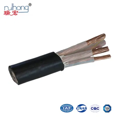 PVC isolato XLPE con conduttore in rame ad alta tensione da 0.6/1 kv Cavo elettrico con guaina Swa Armored