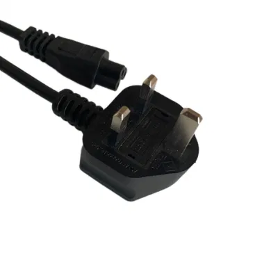 Cavo CA con spina principale del cavo del bollitore UK a 3 pin di fabbrica Con estremità femmina per cavo di alimentazione per computer portatile