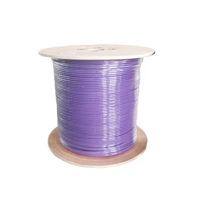 4 coppie di rame nudo, giacca LSZH 23 AWG, grigio Cat. 6 Cavo LAN UTP CAT6 da 305 m per uso interno