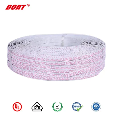 Cavo piatto in PVC flessibile in rame stagnato a 4 pin da 22 AWG UL2468 per Cavo di ricarica per striscia LED RGB
