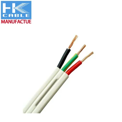 Cavo piatto TPS personalizzato Twin e cavo di terra 1.5mm Filo elettrico in rame da 2,5 mm 6 mm