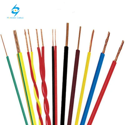 Cina Produttore 1.5mm cavo elettrico isolato in PVC Prezzo 2.5mm elettrico Cavo in rame porta Ningbo/Shanghai