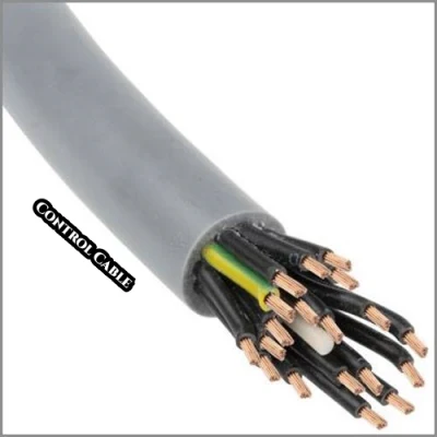 Conduttore in rame isolato in PVC da 2,5 mm, 1,5 mm2, multicore a bassa tensione flessibile Cavo di comando cavo elettrico