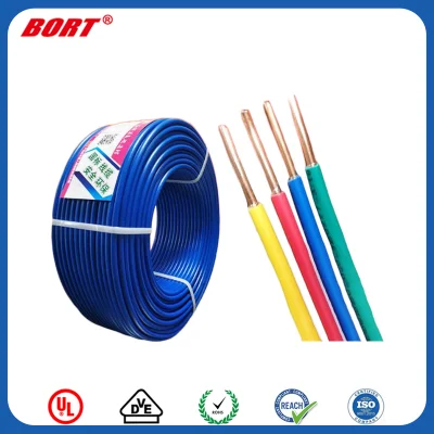 Cavo elettrico da 305 m in rame con isolamento in PVC a conduttore singolo UL1569 20 AWG Bobina di filo