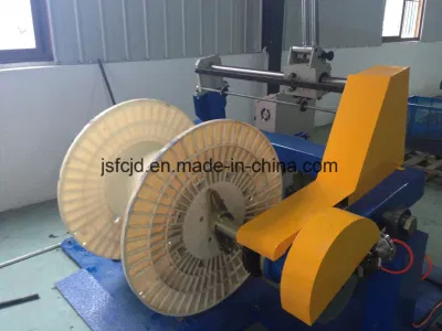Cavo elettrico da 0.05 mm filo conduttore in rame avvolgimento di estrusione doppio avvolgimento a torsione Fare macchina