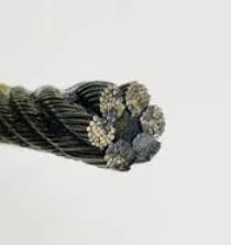 7*7 2,8mm 7*7 filo di acciaio conduttore in acciaio per cavi SC Electric Piedini cavi galvanizzati