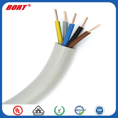 Cavo elettrico filo metallico fabbricato in Cina UL2586 isolato in PVC 2/3/4/ 5 Cavo elettrico multipolare in rame flessibile da 1.5/2.5/4 m2 Prezzo