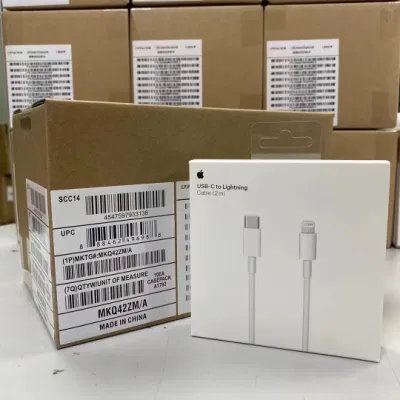 Cavo originale per cellulare USB-C per illuminazione cavo da 2 m Iphane11/12/13/14/15 Pd Cavo del caricabatteria