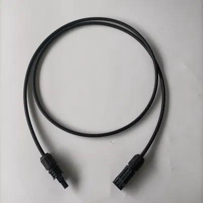 Cavo di prolunga da 1 m nero rosso da 4 mm2, micro inverter da 600 W NEP Pannello solare Hoymiles HM-600 da 400 W con cavo solare DC Balkonkraftwerk