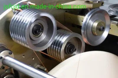 Conduttore cavo elettrico da 0.03 mm, filo di rame, avvolgimento a doppia torsione Macchina per gramatura