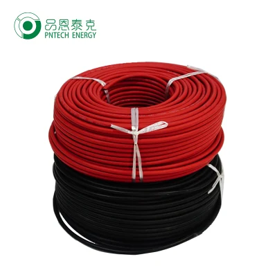 Cavo elettrico Pentch 1000 V c.c. a conduttore singolo in rame 1 x 6 mm2 Cavo solare PV da 8 mm