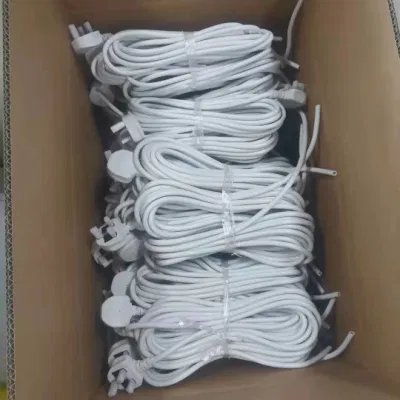 Cavo di prolunga per connettore terminale elettrico con estremità libera spellata e. Cavo di alimentazione per spina elettrica UK
