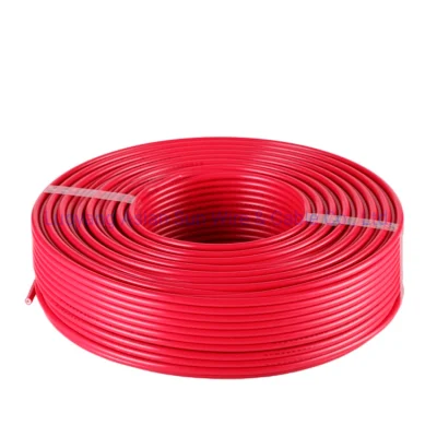 PVC a conduttore singolo da 2,5 mm 4 mm 10 mm 16 mm per Cina BV BVR Cavo di rame isolato filo elettrico per l&prime;abitazione