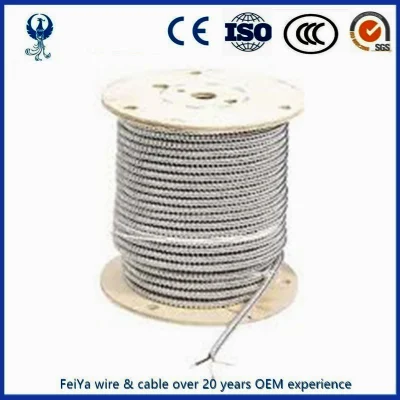 Cavo AC90 14/2 12/2 14/3 14/2 Bx AWG al rame Cavo blindato con certificato C-S-a per il Canada
