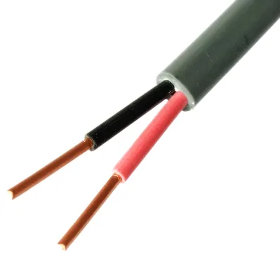 Guaina piatta in PVC 1.5/2.5/4mm in rame isolato a 3 nuclei BVVB PVC Cavo elettrico