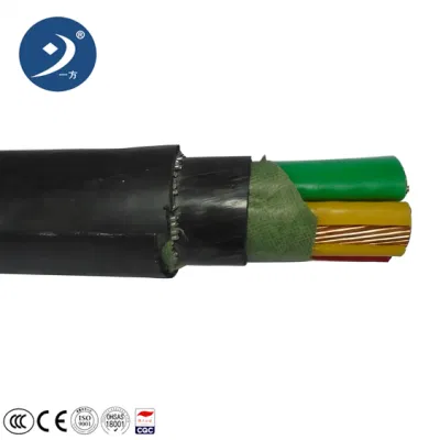 IEC 60502 600/1000V trifase a 4 core a bassa tensione XLPE Cavo elettrico flessibile per cavo elettrico isolato in PVC blindato FORNITORI (YJV/YJV22-0.6/1KV)
