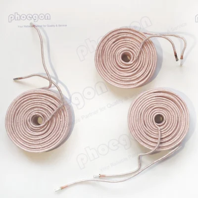 Bobina di carica wireless con filo a induzione Litz da 20 mm
