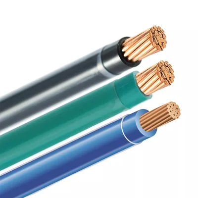 Nylon elettrico in rame THHN da 1,5mm 2,5 mm 4 mm di alta qualità Filo del cavo del cavo